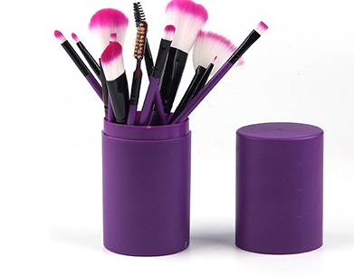 12pcs Makeup Brush Set Blush Eyeshadow Eyelash Highlighter Makeup Brush - Image 20