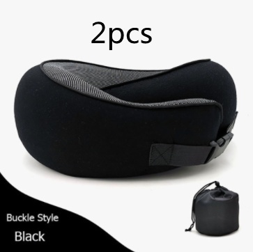 Travel Neck Pillow Non-Deformed Airplane Pillow Travel Neck Cushion Durable U-Shaped Travel Memory Cotton Nap Neck Pillow - Image 30