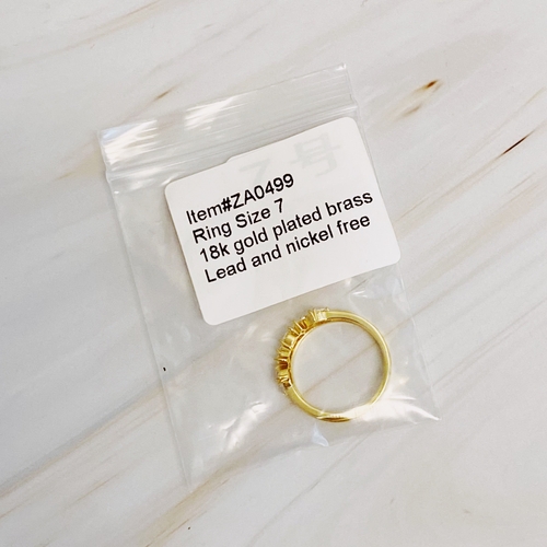 French Romance Jeweled Ring - Image 7