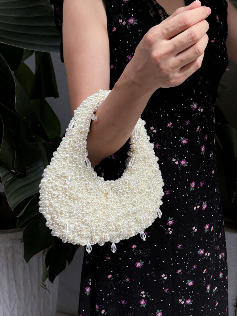 Women's Cute Versatile Casual Pearl Shoulder Bag
