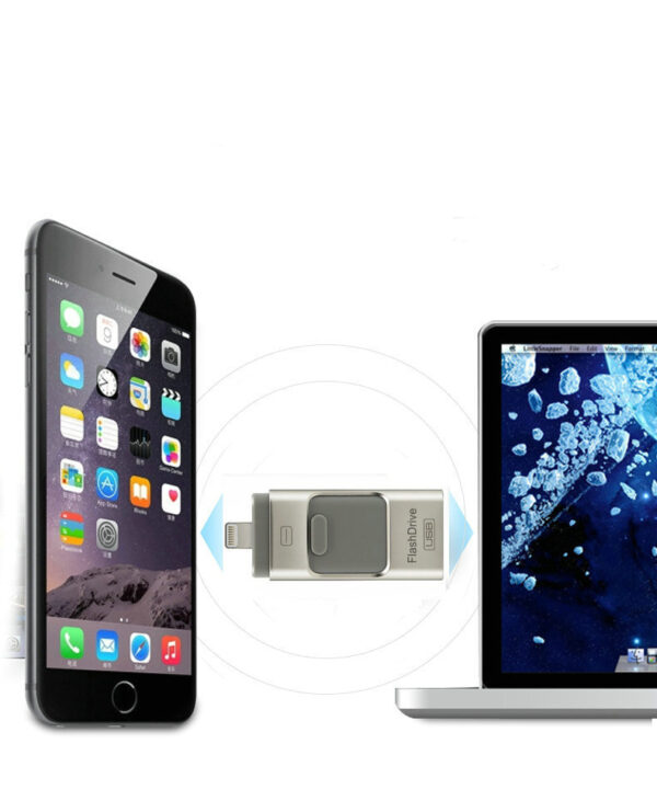 Three In One OTG USB Flash Disk For Computer And Mobile Phone - Image 6