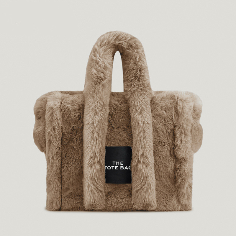 Plush Handheld Women's Bag Simple Plush