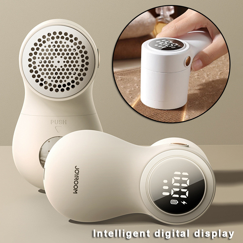 New Lint Remover Electric Hairball Trimmer Smart LED Digital Display Fabric USB Charging Portable Professional Fast Household - Image 1