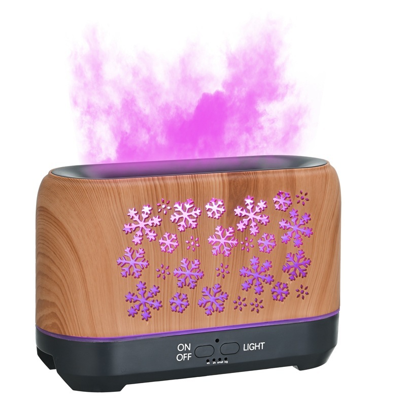 Christmas Snowflake Pattern Humidifier Household Colorful Aromatherapy Humidifier Atmosphere Colorful Diffuser - Image 23