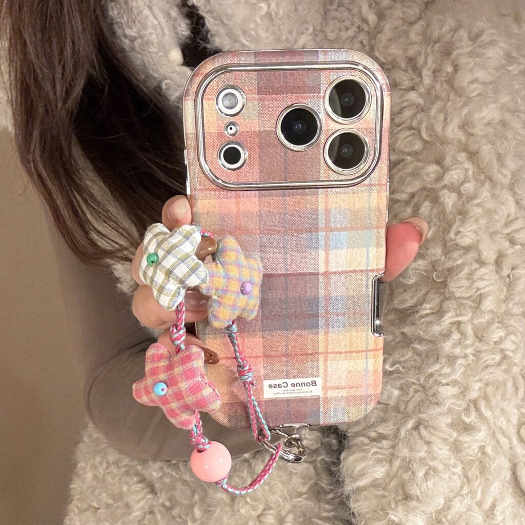 Fabric-Star Electroplated Shatter-Resistant Phone Case