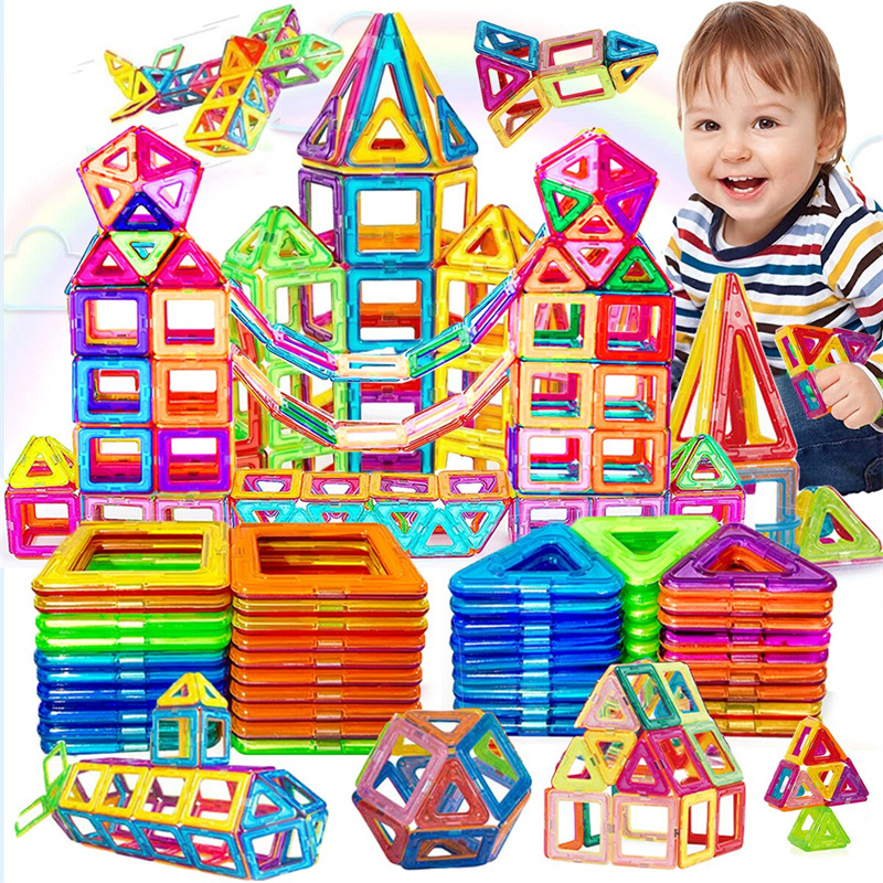 Magnetic Building Blocks DIY Magnets Toys For Kids Designer Construction Set Gifts For Children Toys - Image 1