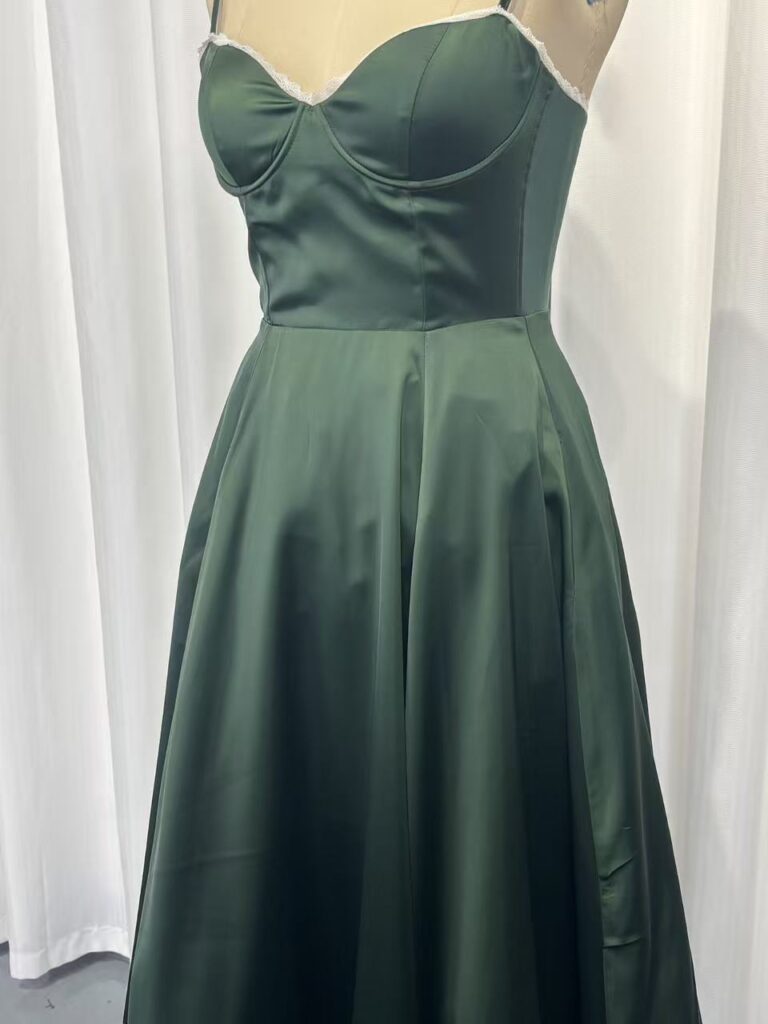 Women's Casual Lace-Patchwork Fishtail Dress
