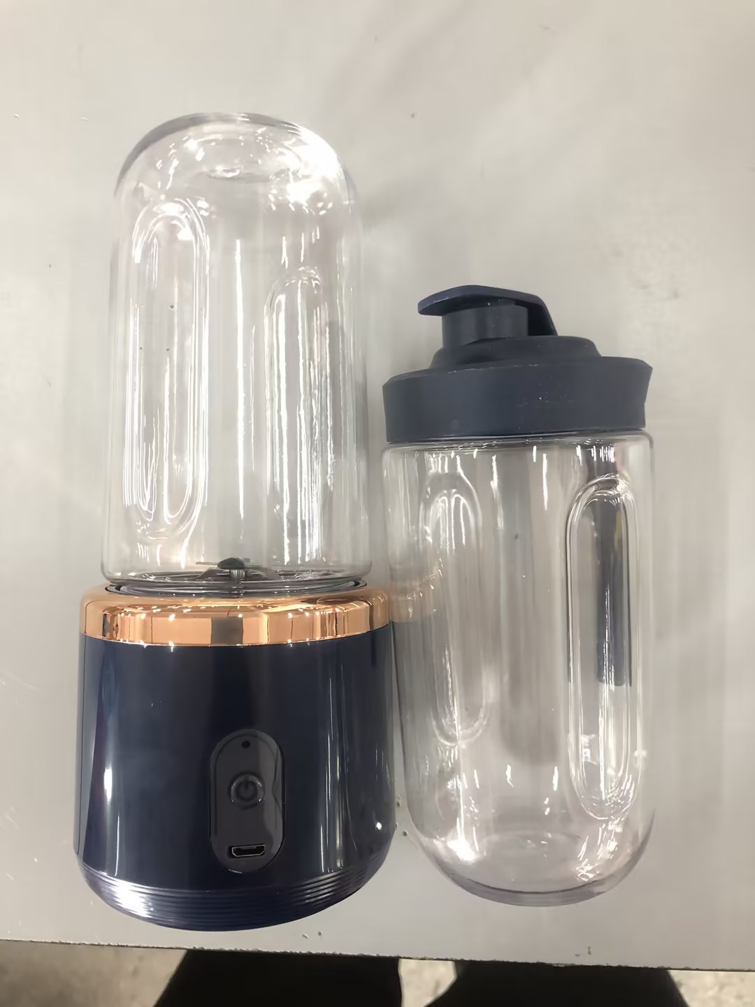 6blade Portable Blender Mini Juicer Cup Extractor Smoothie USB Charging Fruit Squeezer Blender Food Mixer Ice Crusher Portable Juicer Machine - Image 9