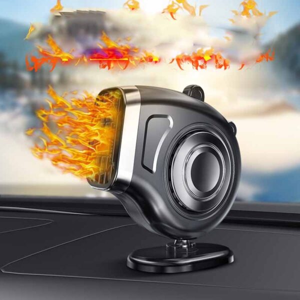 Warm Cold Dual Use Car Low Noise Defog Windscreen Fan Heater Demister Car Heater Fan Heater Window Mist Remover - Image 6