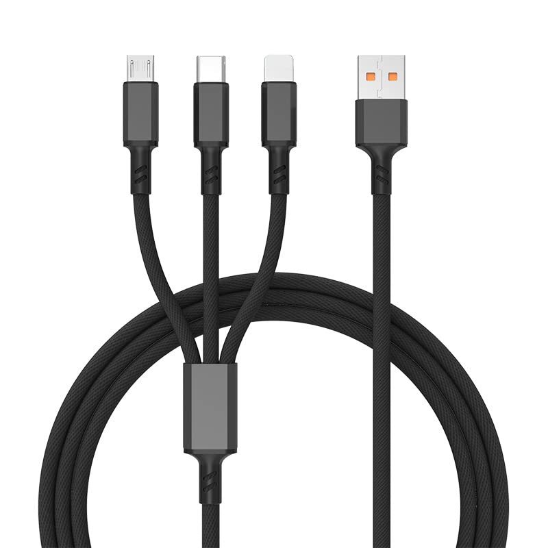 Charging Cable Cell Phone Charger Cord For Type C Micro USB 3 In 1 - Image 8