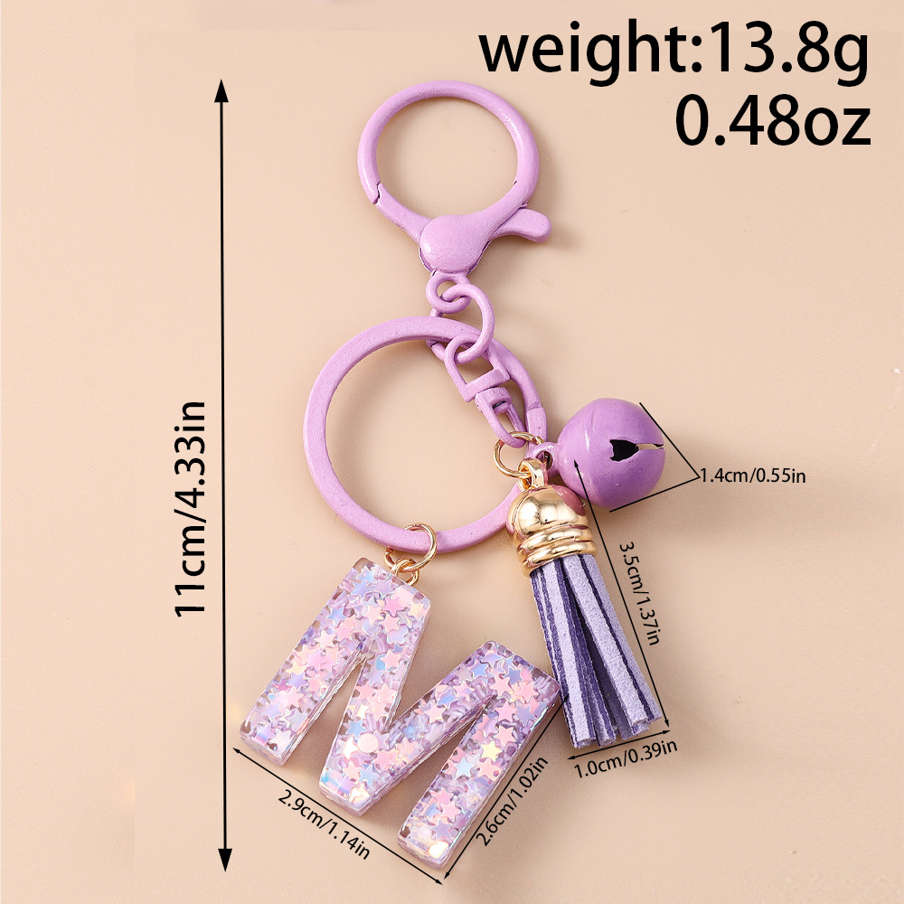 Fashionable Design Bell Tassel Keychain - Image 10
