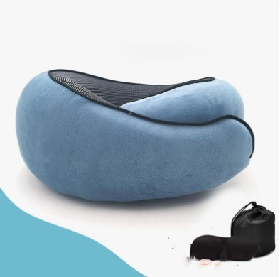 Travel Neck Pillow Non-Deformed Airplane Pillow Travel Neck Cushion Durable U-Shaped Travel Memory Cotton Nap Neck Pillow - Image 46