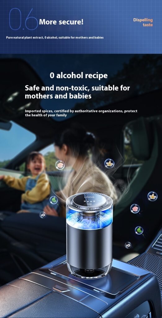 Car Aromatherapy Diffuser Cloud Mist Air Freshener Auto Decoration Natural Fragrance Auto Decoration Tool For RVs Trucks Sedans