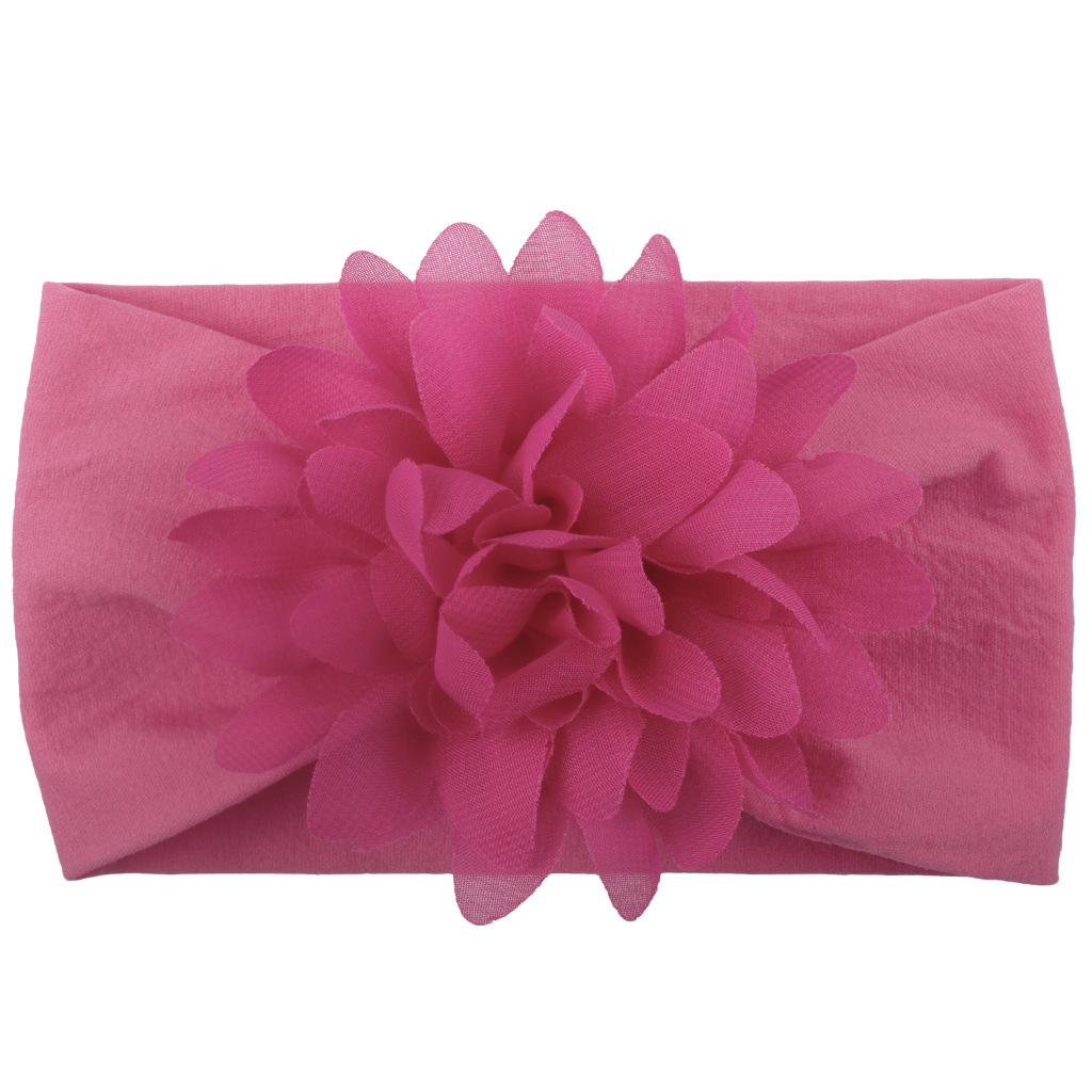 Creative Chiffon Flower Headband Baby Hair Accessories Cute Princess Headband - Image 25