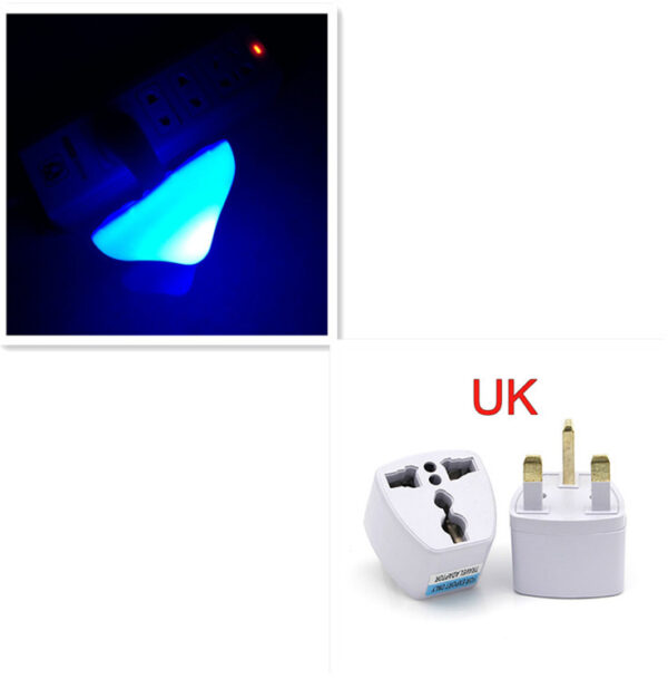 LED Night Light Mushroom Wall Socket Lamp EU US Plug Warm White Light-control Sensor Bedroom Light Home Decoration - Image 20