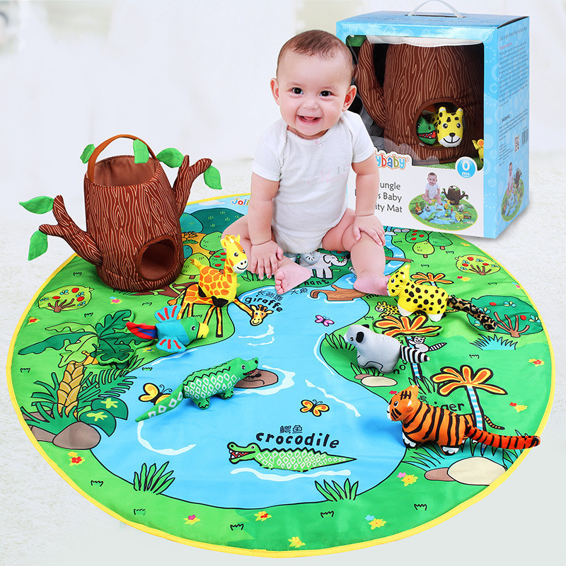 Baby Play Blanket Early Education Animal Toys - Image 11