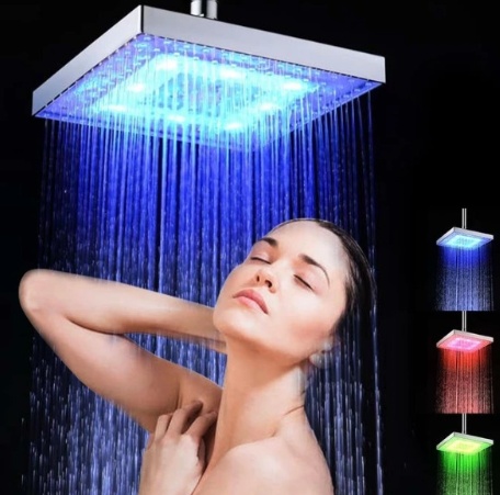 Luminous color changing shower head - Image 8
