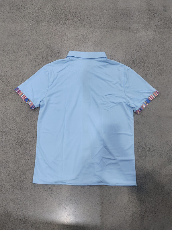 Men's Contrasting-Color Beach Short-Sleeve Casual Shirt - Image 34