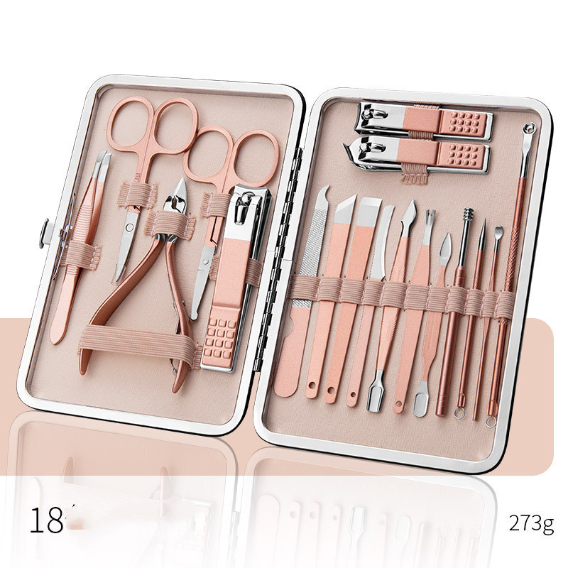 Professional Scissors Nail Clippers Set Ear Spoon Dead Skin Pliers Nail Cutting Pliers Pedicure Knife Nail Groove Trimmers - Image 43