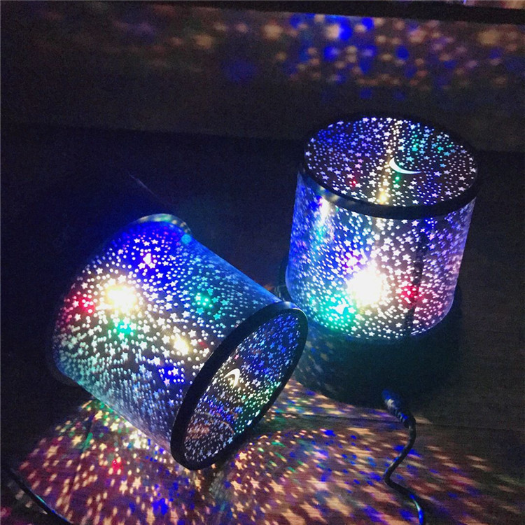 LED Night Light Projector Lamp Colorful Star Light (Random Color) - Image 5