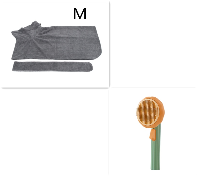 New Pet Cat Brush Hot Selling Hand-held Steel Wire Self-cleaning Comb Looper For Hair Removal - Image 40