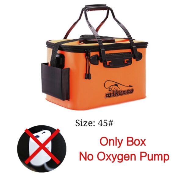 EVA Portable Fishing Bag Folding Thicken Live Fishing Box Tank Bucket Camping Fishing Tackle Fishbox Storage Bag - Image 34