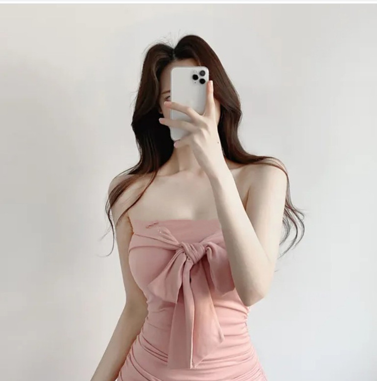 Pure And Seductive Backless Sleeveless Sheath Dress - Image 9