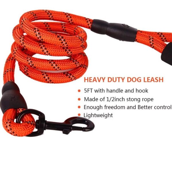 Small Medium Sized Pet Dog Luminous Leash Chain Puppies - Image 14