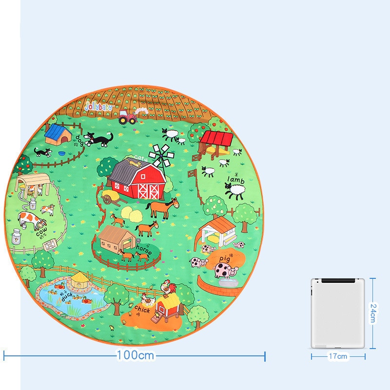 Baby Play Blanket Early Education Animal Toys - Image 2