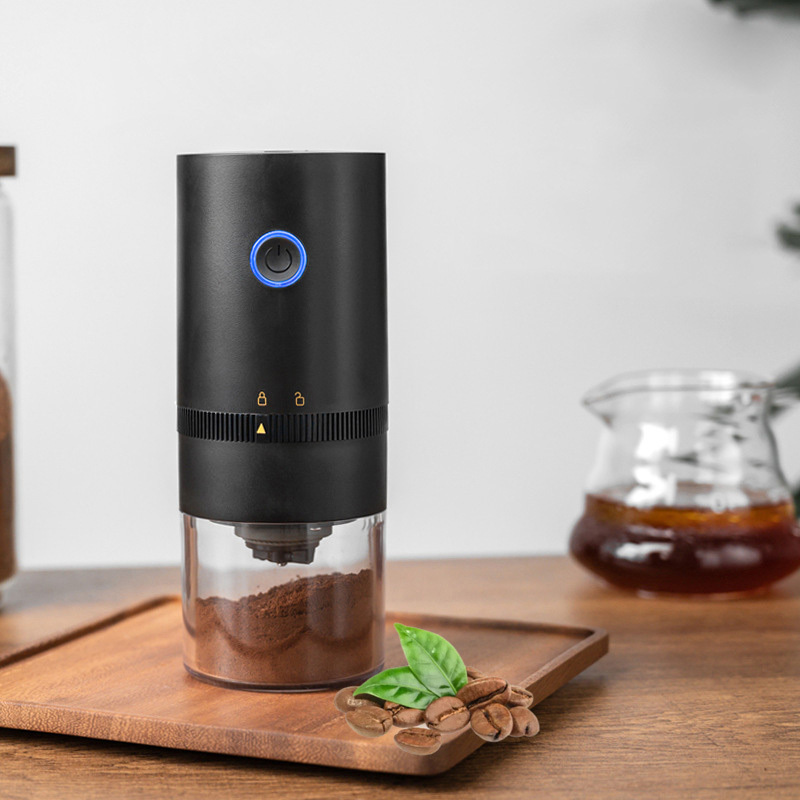 New Upgrade Portable Electric Coffee Grinder TYPE-C USB Charge Profession Ceramic Grinding Core Coffee Beans Grinder - Image 1