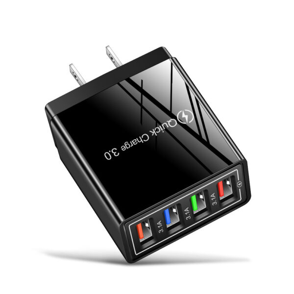 USB Charger Quick Charge 3.0 4 Phone Adapter For Tablet Portable Wall Mobile Charger Fast Charger - Image 43