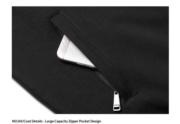 Men's Cardigan Jacket Sports Casual Top - Image 15