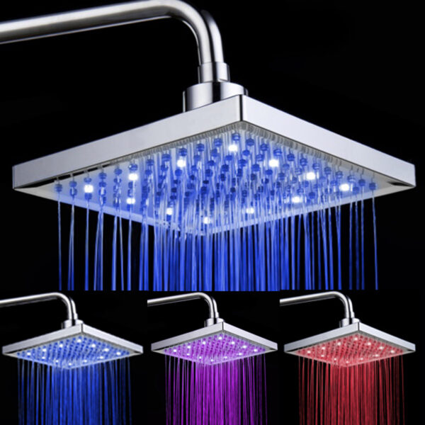 Luminous color changing shower head - Image 10