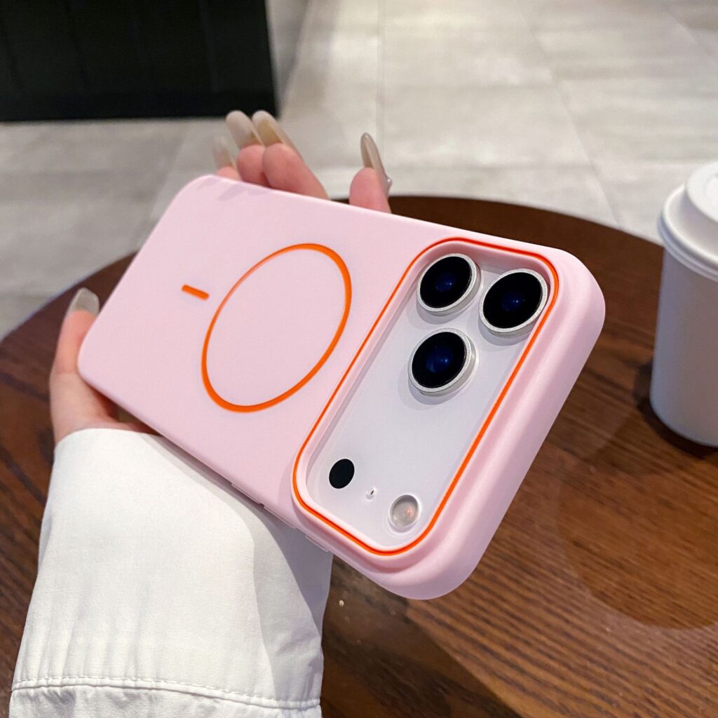 Matte Textured Strong-magnet TPU Phone Case With Drop And Slip Resistance