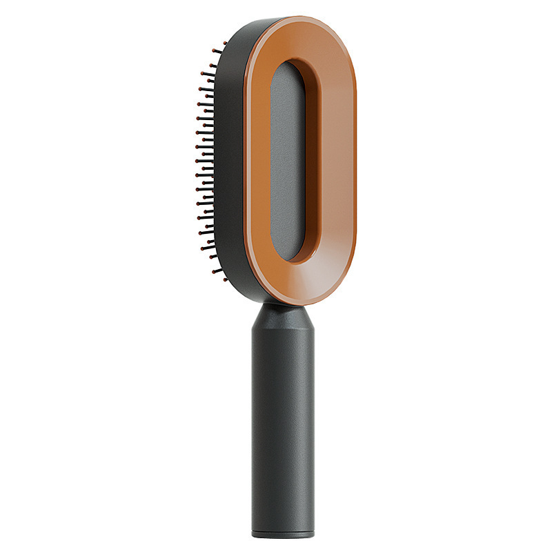 Self Cleaning Hair Brush For Women One-key Cleaning Hair Loss Airbag Massage Scalp Comb Anti-Static Hairbrush - Image 32