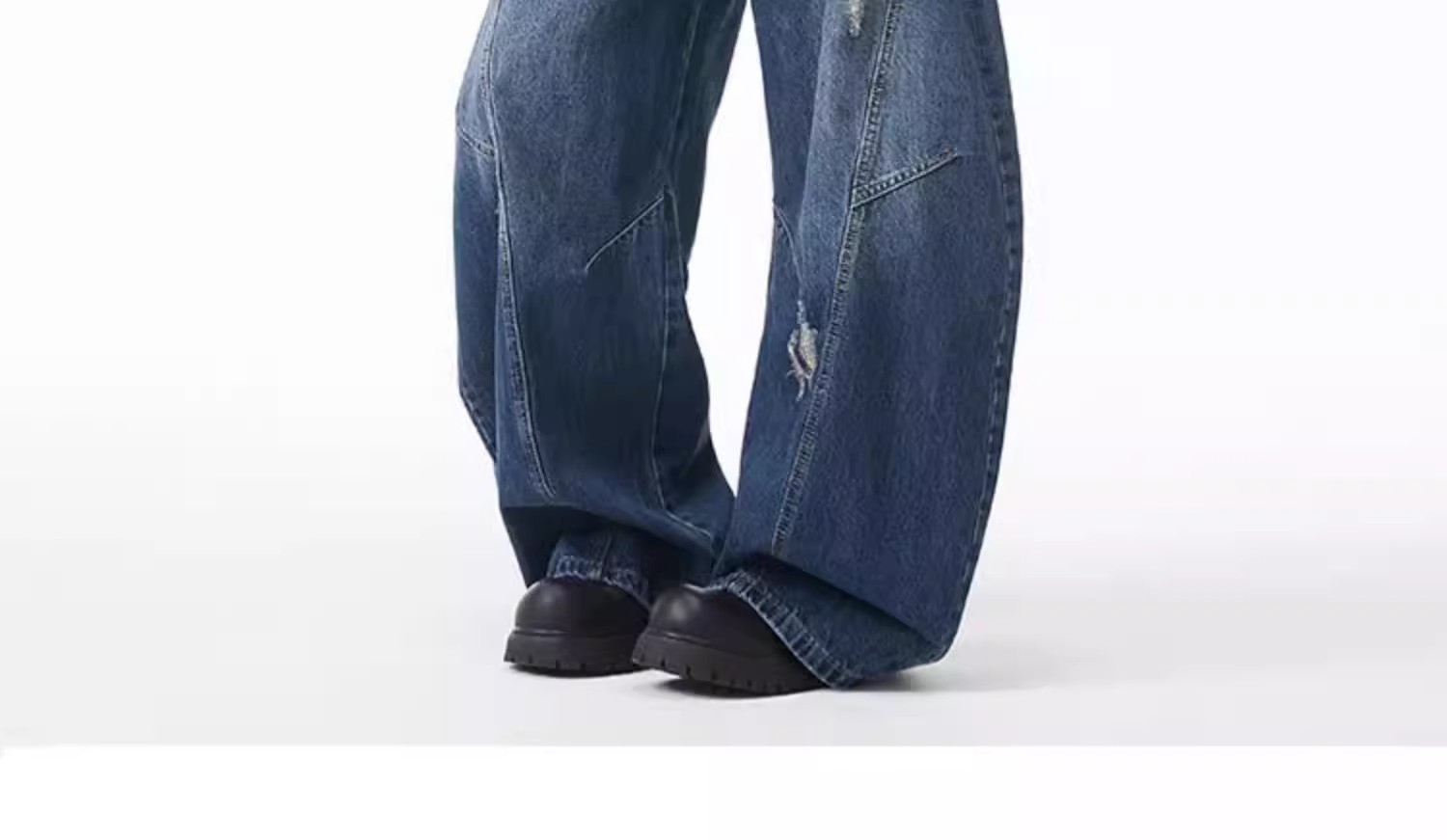 American-style Tailored Bootcut Jeans, Womens And Mens, Springautumn Vintage - Image 9
