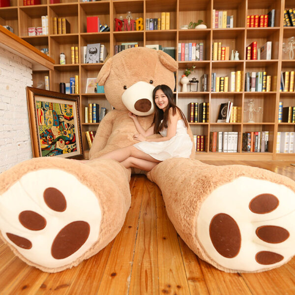Giant Teddy Bear Plush Toy Huge  Soft Toys  Leather Shell - Image 11