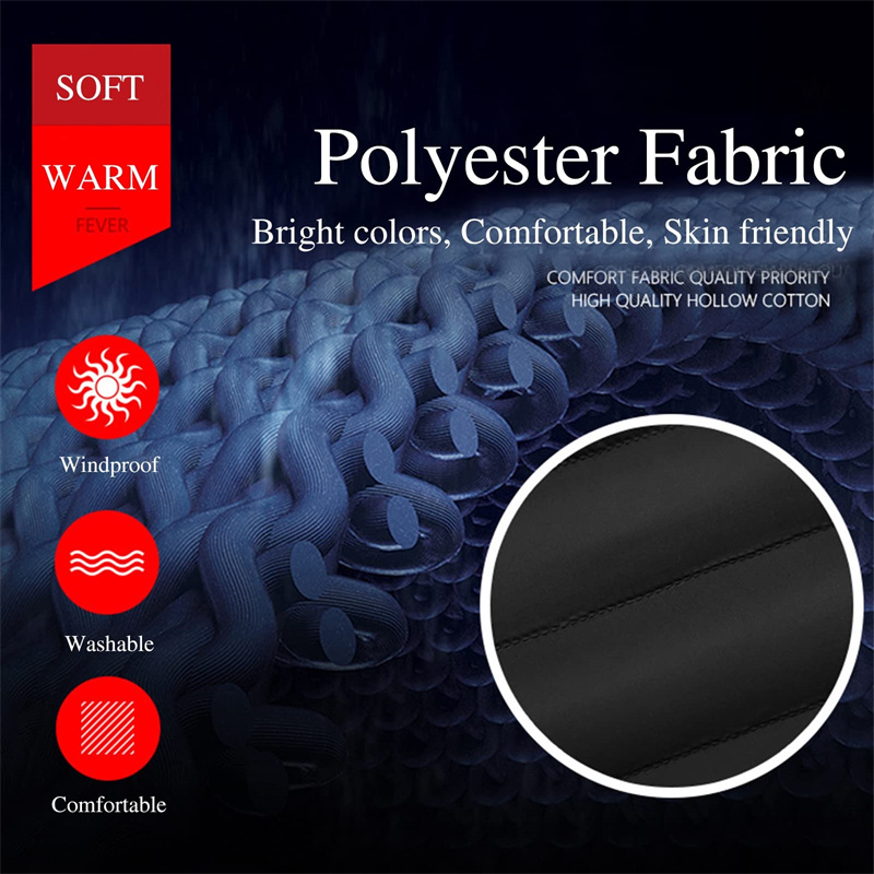 New Heated Jacket Coat USB Electric Jacket Cotton Coat Heater Thermal Clothing Heating Vest Men