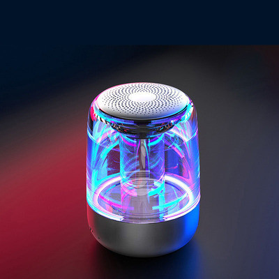 Portable Speakers Bluetooth Column Wireless Bluetooth Speaker Powerful Bass Radio with Variable Color LED Light - Image 9