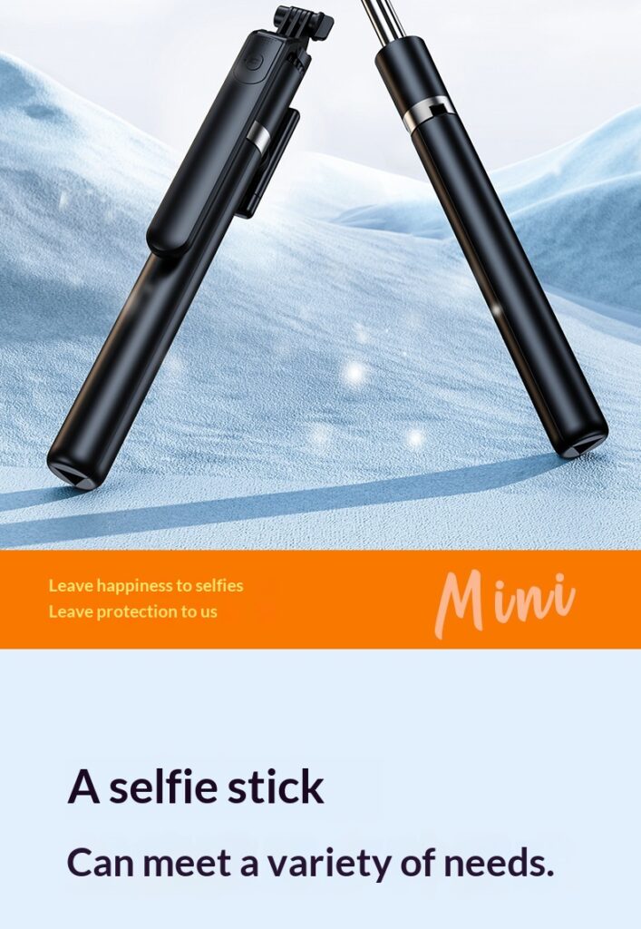 Outdoor Bluetooth Tripod With An Ultra-long Extendable ArmRotating Remote Control And Built-in Image Stabilization