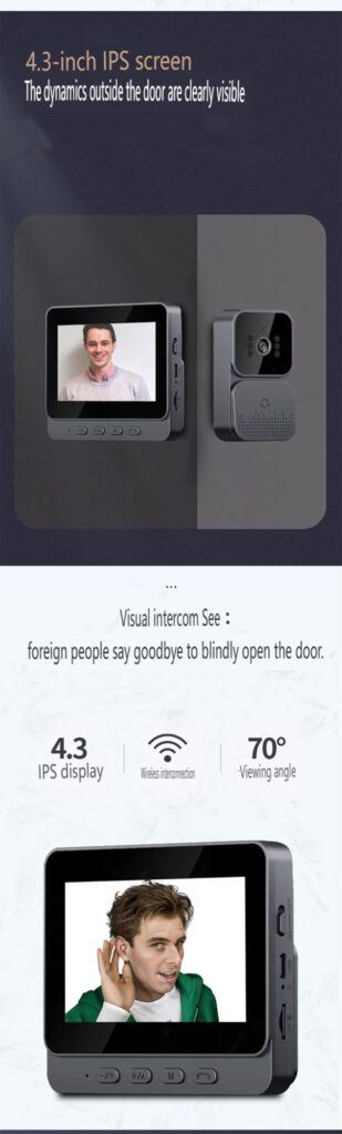 WiFi Video Doorbell Camera