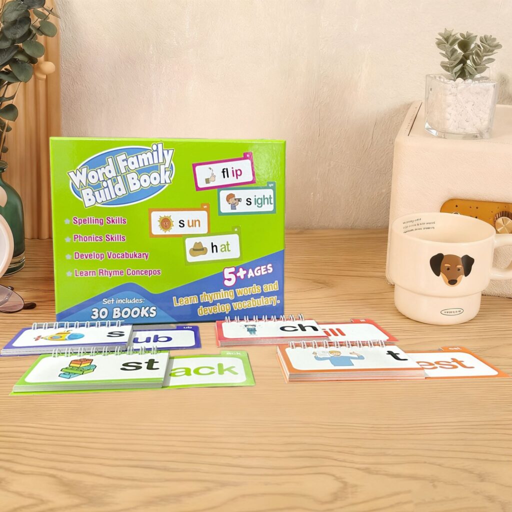 Original Rhyming Flashcards With Lift-the-flap Features
