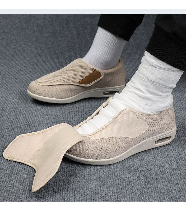 Fat And Widened Foot Thumb Valgus Elderly Shoes - Image 8