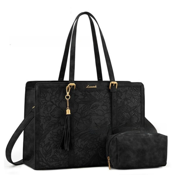 Women's Laptop Bag Vintage Leather Large Capacity - Image 7