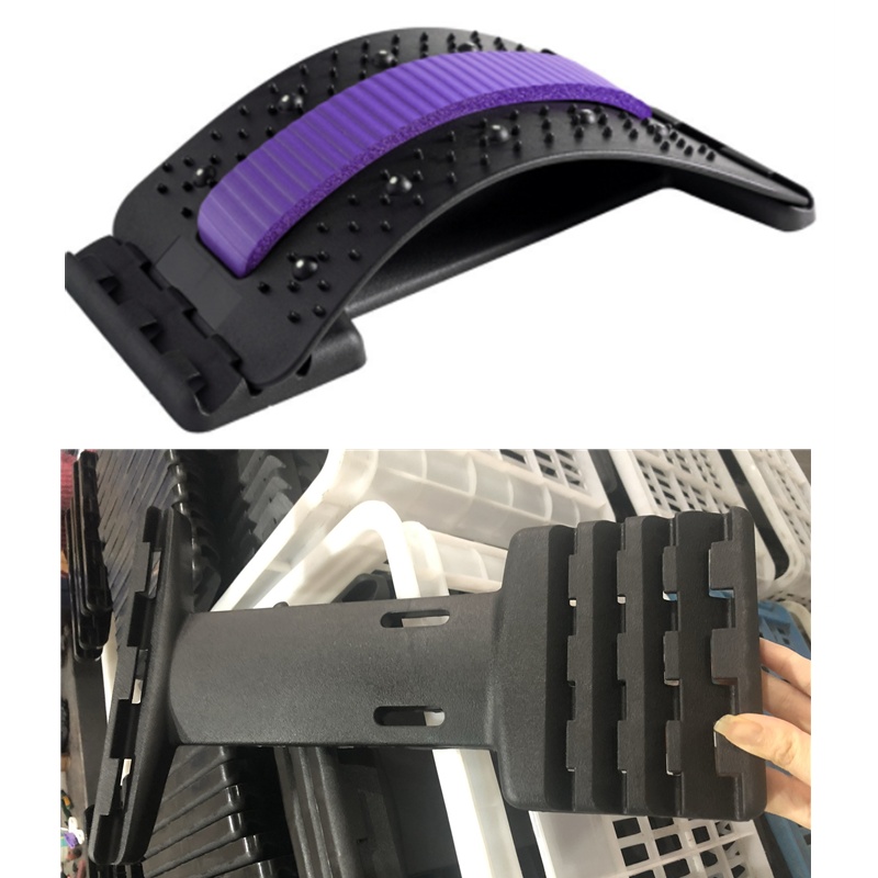 Back Stretcher Adjustable Back Cracker Massage Waist Neck Fitness Lumbar Cervical Spine Support Pain Relief - Image 24