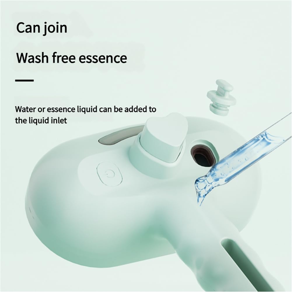New Chevaroo Horse Steam Brush, Chevaroo 3-in-1 Self-Cleaning Steam Pet Brush For Shedding, Pet Steam Brush, Silicone Bristle Head 360 Rotating Pet Steam Brush - Image 13