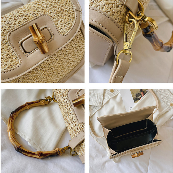 Fashion Messenger Bag Versatile Braided Handheld - Image 9