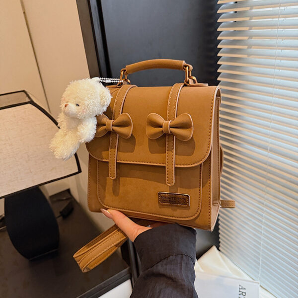 British-style Retro Chic Womens Backpack - Image 7