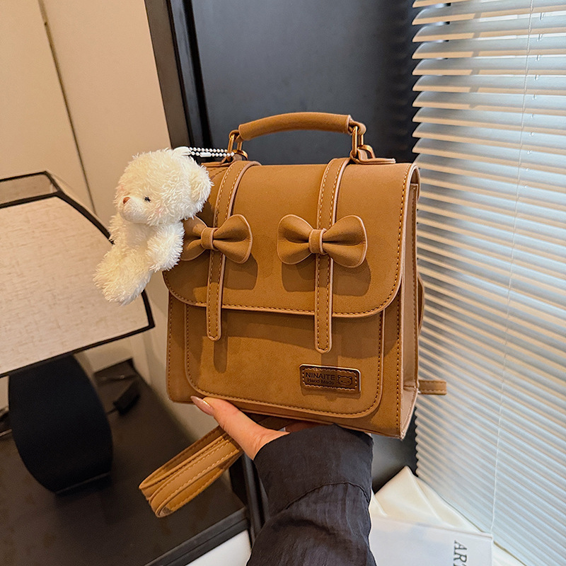 British-style Retro Chic Womens Backpack - Image 7