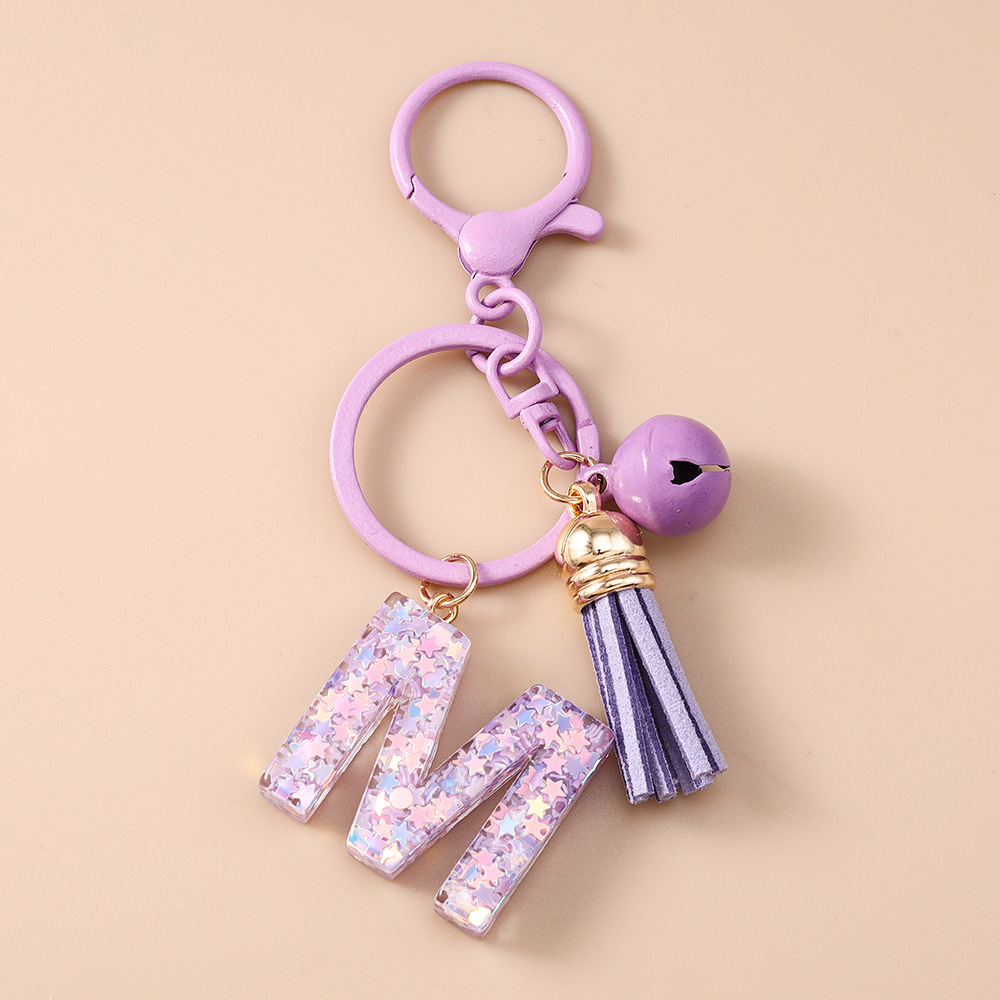Fashionable Design Bell Tassel Keychain - Image 17